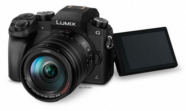 Panasonic Lumix DMC-G70 + AF 14-42mm OIS G-Vario  schwarz