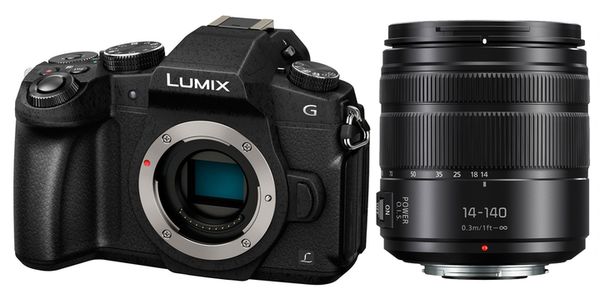 Panasonic Lumix DMC-G81 + 14-140mm -Demo-  Micro Four Thirds schwarz