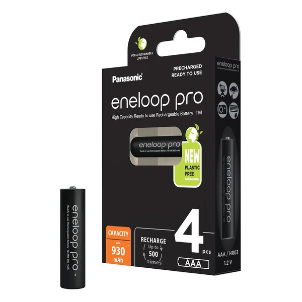 Panasonic eneloop pro  AAA 930 mAh 4 Stück
