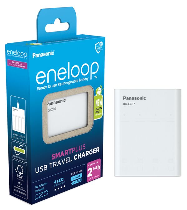 Panasonic eneloop USB in & out Charger 
