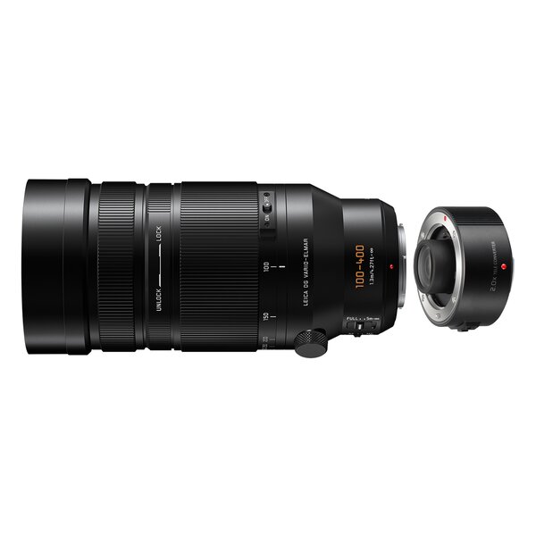 Panasonic Leica DG 100-400mm f/4.0-6.3 II Asph. Power OIS + Telekonverter DMW-TC20E 