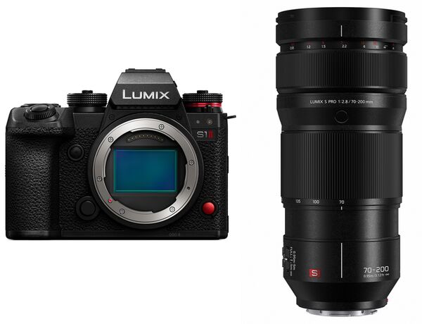 Panasonic Lumix DC-S1II + S Pro 70-200mm f/2,8 O.I.S. 