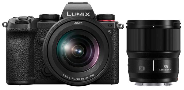 Panasonic Lumix DC-S5 + Lumix S 20-60mm f/3.5-5.6 + Lumix S 35mm f/1,8  L-Mount