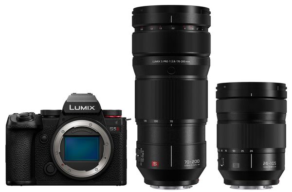 Panasonic Lumix DC-S5II + S 24-105mm f/4,0 Makro OIS + S Pro 70-200mm f/2,8 O.I.S 