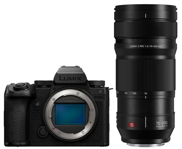 Panasonic Lumix DC-S5IIx + S 20-60mm f/3.5-5.6 + S Pro 70-200mm f/4,0 O.I.S. 