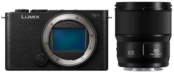 Panasonic Lumix DC-S9 + Lumix S 85mm f/1,8  schwarz