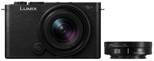 Panasonic Lumix DC-S9 + S 18-40mm + S 26mm f/8.0  schwarz
