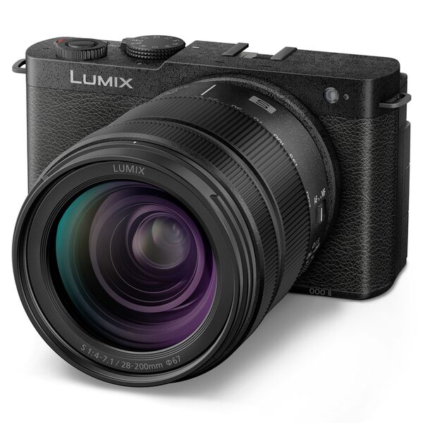 Panasonic Lumix DC-S9 + S Zoom-Objektiv 28-200mm  schwarz