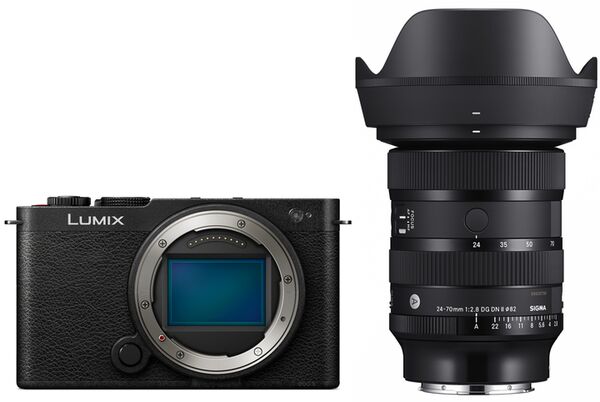 Panasonic Lumix DC-S9 + Sigma 24-70mm f/2,8 DG DN II Art  Schwarz