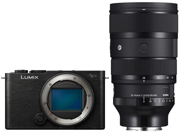 Panasonic Lumix DC-S9 + Sigma AF 28-45mm f/1.8 DG DN ART  Schwarz 