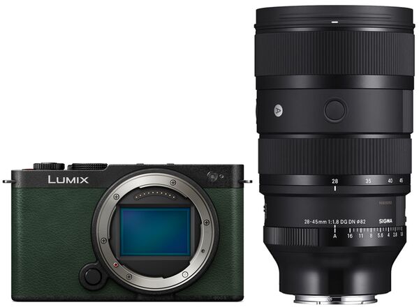 Panasonic Lumix DC-S9 + Sigma AF 28-45mm f/1.8 DG DN ART  Olive 