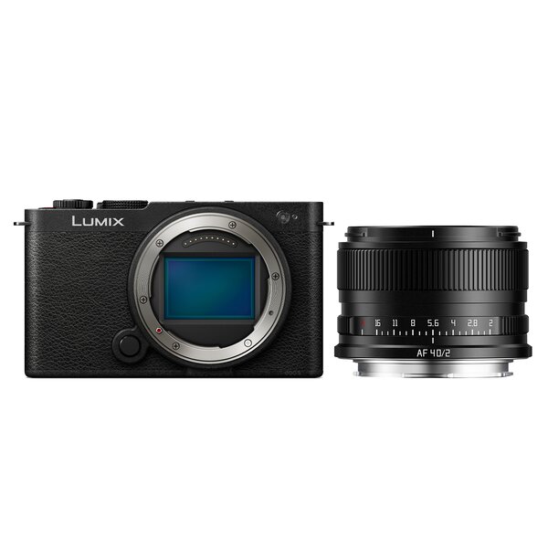 Panasonic Lumix DC-S9 + TTArtisan AF 40mm f/2  schwarz