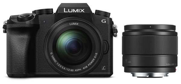 Panasonic  Lumix DMC-G70 + AF 12-60mm  + AF 25mm f/1,7 Asph. G 