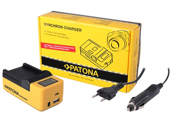 Patona Synchron USB Ladegerät für Sony  FV100