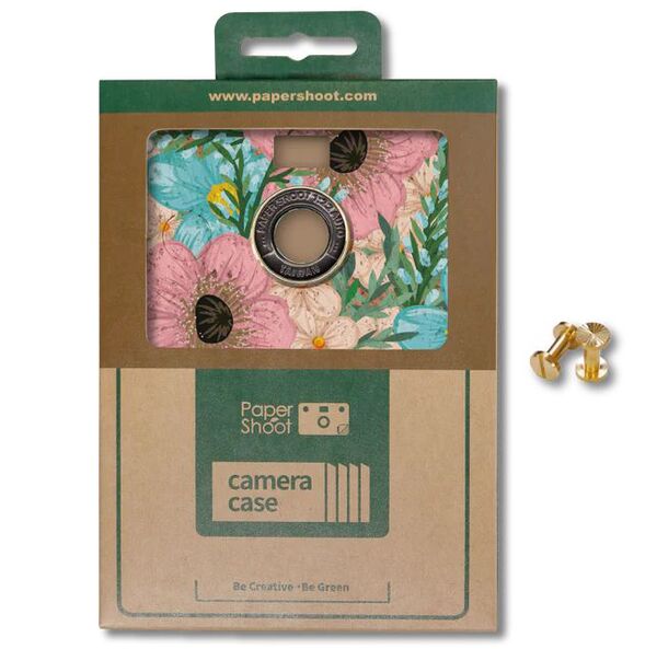 Paper Shoot Camera Bundle - Cork Case  Secret Garden