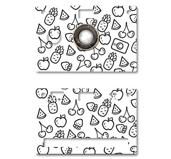 Paper Shoot Coloring Paper Case  Fruit Friends