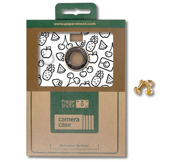 Paper Shoot Coloring Paper Case  Fruit Friends