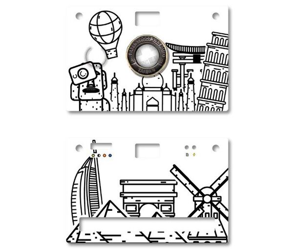 Paper Shoot Coloring Paper Case  Global Getaways