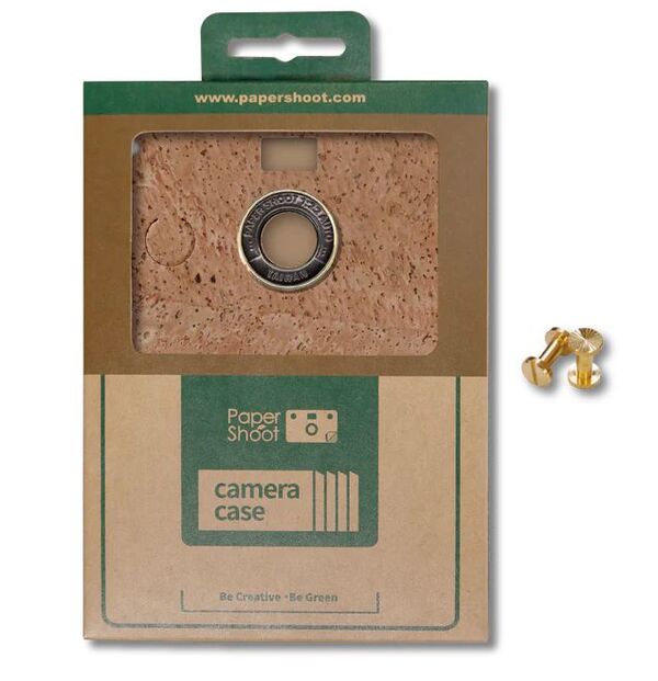 Paper Shoot Cork Case  Plain