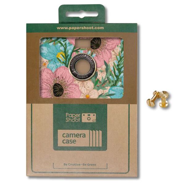 Paper Shoot Cork Case  Secret Garden