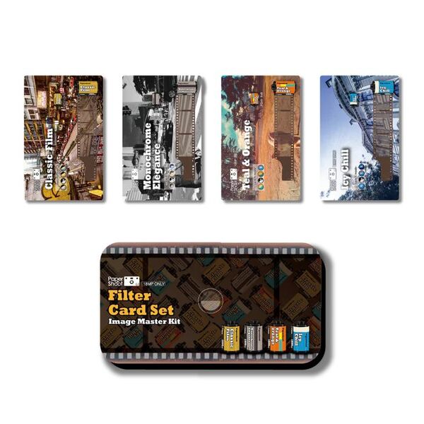 Paper Shoot Filter Card Set - 16 Filters Effects on 4 Cards 