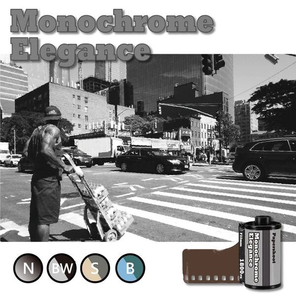 Paper Shoot Filter Card Set - 16 Filters Effects on 4 Cards 