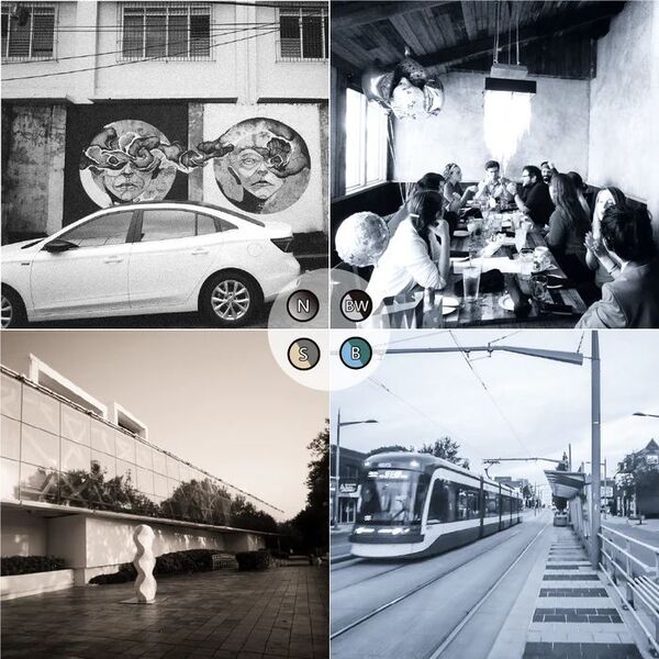 Paper Shoot Filter Card Set - 16 Filters Effects on 4 Cards 