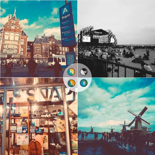 Paper Shoot Filter Card Set - 16 Filters Effects on 4 Cards 