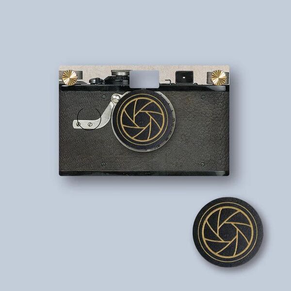 Paper Shoot Magnetic Lens Cap  Aperture