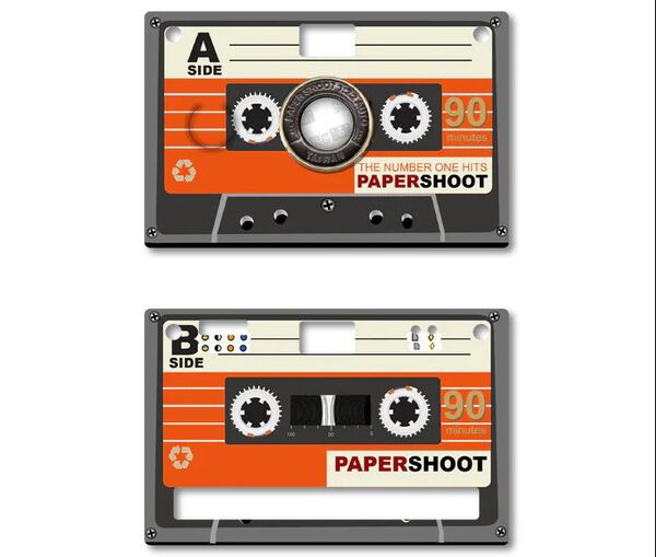 Paper Shoot Retro Designs Paper Case  Cassette