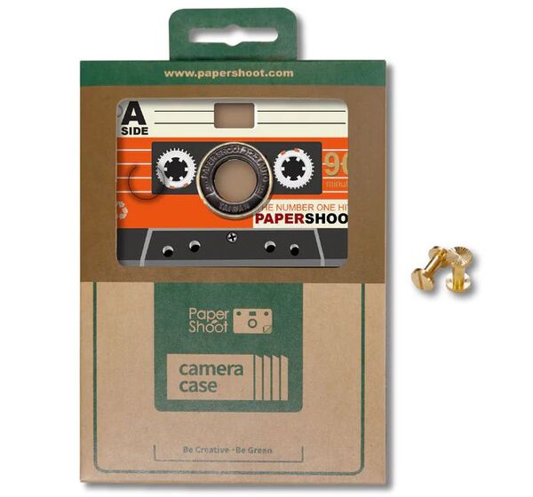 Paper Shoot Retro Designs Paper Case  Cassette
