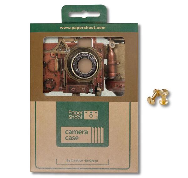 Paper Shoot Steampunk Paper Case  The Golden Bough