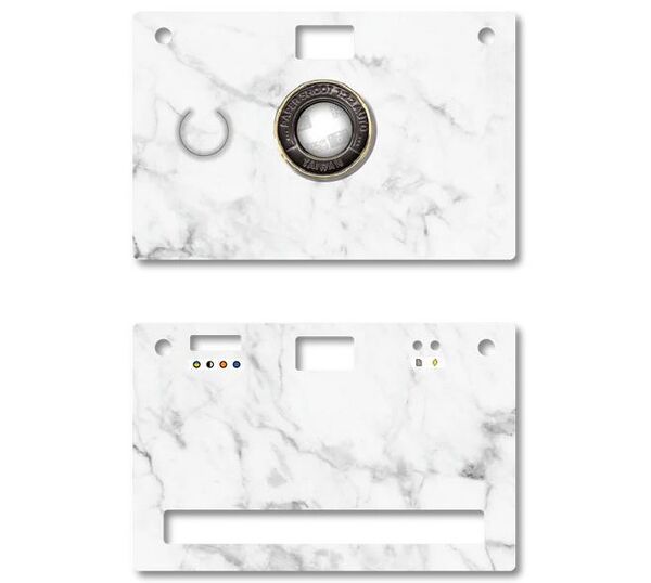 Paper Shoot Stone Pattern Paper Case -  Arabescato Corchia