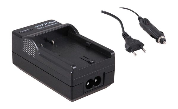 Patona 2 in 1 Ladegerät für Canon  BP-511, BP-512, BP-522, BP-535