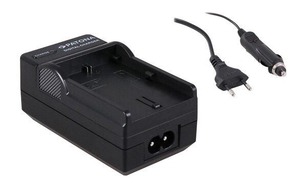 Patona 2 in 1 Ladegerät für Canon  LP-E6
