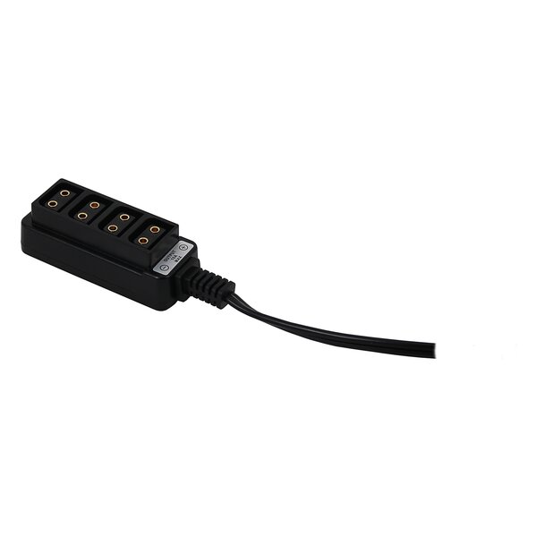 Patona 4-Port D-TAP Adapter Splitter Hub 1 male D-TAP to 4 female D-TAP 