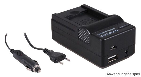Patona 4in1 Ladegerät für Nikon  EN-EL19