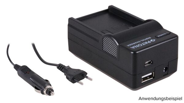 Patona 4in1 Ladegerät für Nikon  EN-EL2