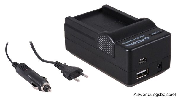 Patona 4in1 Ladegerät für Nikon  EN-EL5