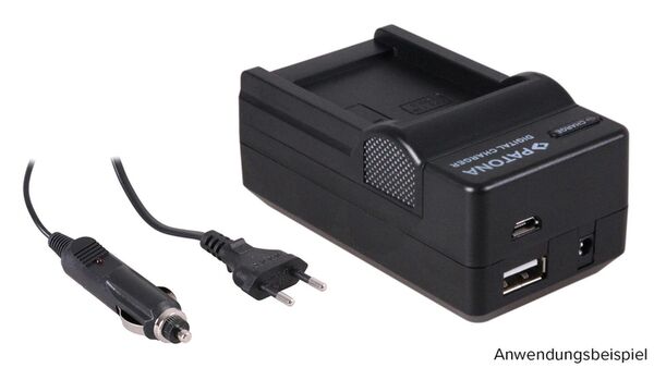 Patona 4in1 Ladegerät für Nikon  EN-EL8