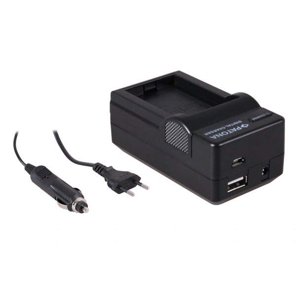 Patona 4in1 Ladegerät für Canon  BP110