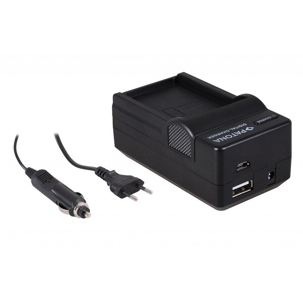 Patona 4in1 Ladegerät für Drift HD Ghost Drift CFXDC02 Drift FXDC02 