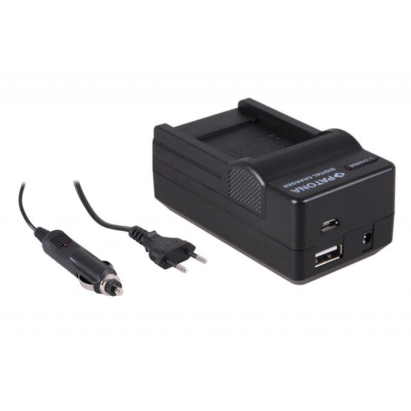 Patona 4in1 Ladegerät für Fuji FNP50 