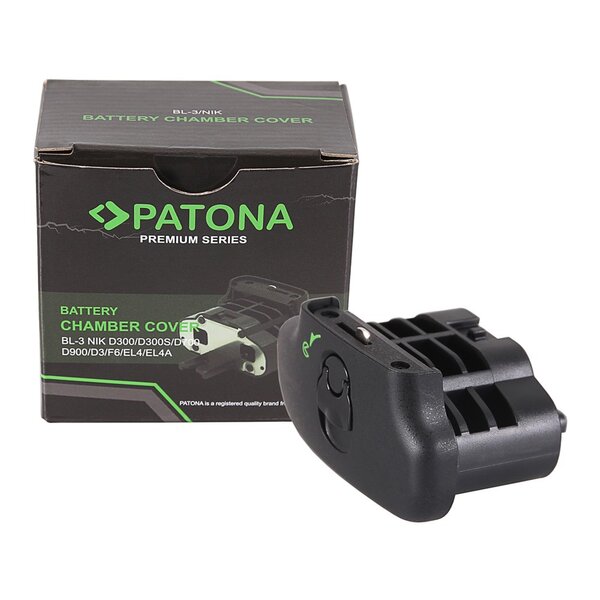 Patona Akku Cover BL-3 für Nikon D300 D300S D700 F6 D3 EL4 EL4a in Akku grip MB-D10 MB-D40 