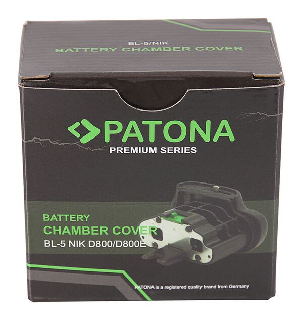 Patona Akku Cover BL-5 für Nikon D800 D800E in Akku grip MB-D12 MB-D18 