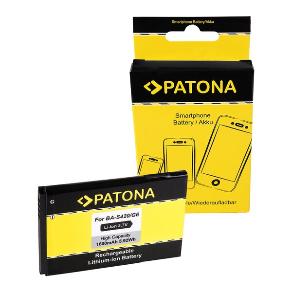 Patona Akku f HTC BA-S420 HTC 7 Trophy A3333 A6363 T8686 T8689 BA-S440 