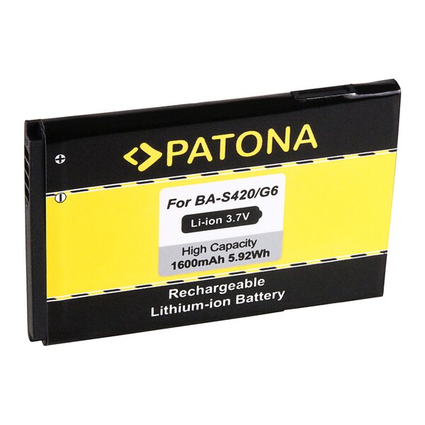 Patona Akku f HTC BA-S420 HTC 7 Trophy A3333 A6363 T8686 T8689 BA-S440 