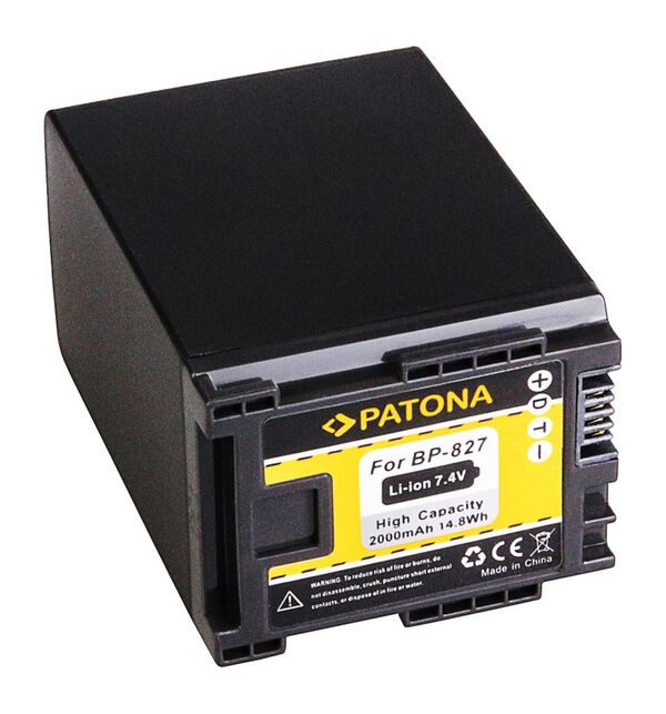 Patona Akku für Canon  BP-827