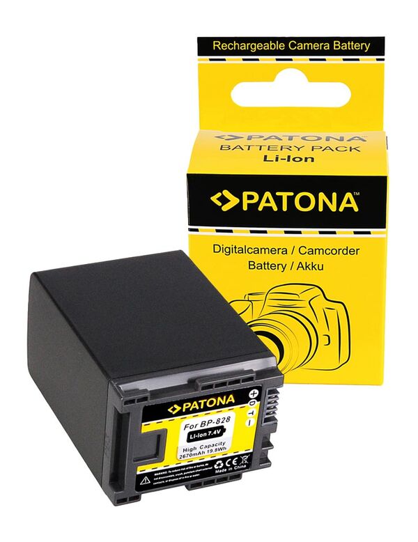 Patona Akku für Canon  BP-828