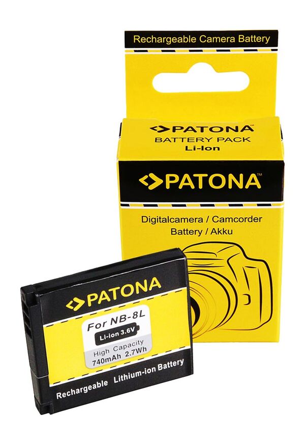 Patona Akku für Canon  NB-8
